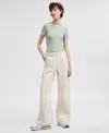 And Now This Women's Darted Wide-leg Pants, Exclusively At Macy's In Ecru