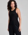 And Now This Women's Double-layer Scoop-neck Tank, Exclusively At Macy's In Black