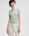 And Now This Women's Double-layered Crewneck Bodysuit In Brookside Marsh