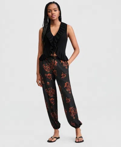 And Now This Women's Drawstring Balloon Pants, Macy's Exclusive In Multi