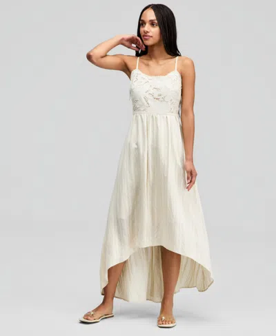 And Now This Women's Empire-waist High-low Dress, Macy's Exclusive In White