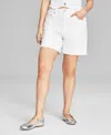 AND NOW THIS WOMEN'S HIGH RISE DENIM SHORTS, CREATED FOR MACY'S