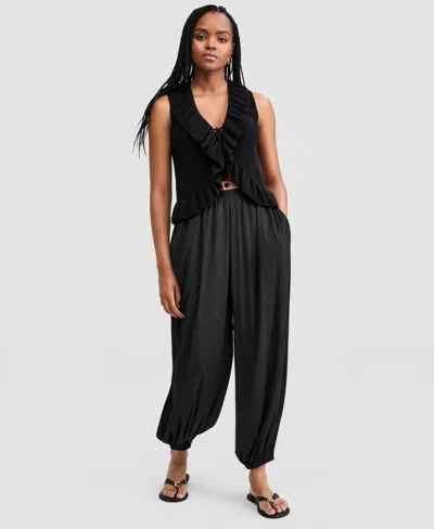 And Now This Women's Pull-on Balloon Pants, Macy's Exclusive In Black