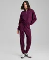 And Now This Women's Scuba Jogger Sweatpants, Macy's Exclusive In Purple