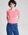 AND NOW THIS WOMEN'S SEAMLESS SHORT-SLEEVE TOP, CREATED FOR MACY'S