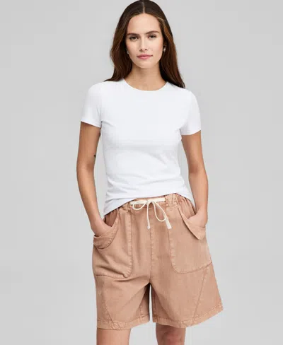 And Now This Women's Second Skin T-shirt, Macy's Exclusive In White