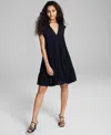 AND NOW THIS WOMEN'S SLEEVELESS TIERED DRESS, XXS-4X, CREATED FOR MACY'S