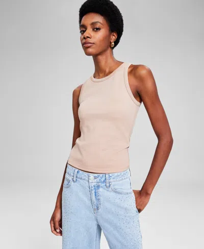 And Now This Women's Sleeveless Top, Created For Macy's In Almond