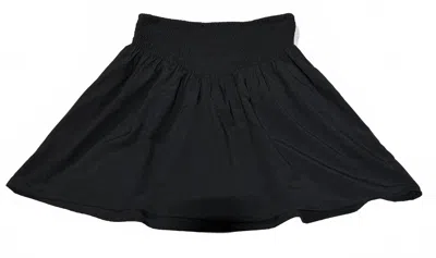 And Now This Women's Smocked-waist Skirt In Black
