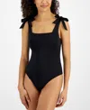 AND NOW THIS WOMEN'S SQUARE-NECK TIE-SHOULDER BODYSUIT, CREATED FOR MACY'S
