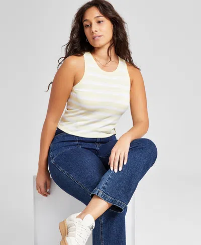 AND NOW THIS WOMEN'S STRIPED SLEEVELESS SWEATER TANK TOP, EXCLUSIVELY AT MACY'S