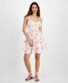 AND NOW THIS WOMEN'S SWEETHEART-NECK BUTTON-FRONT DRESS, CRETED FOR MACY'S