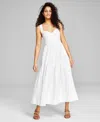 AND NOW THIS WOMEN'S SWEETHEART-NECK MAXI DRESS, CREATED FOR MACY'S