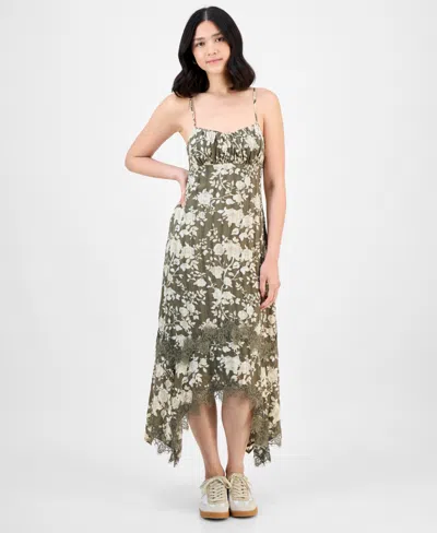 And Now This Women's Textured Scoop-neck Slip Dress, Exclusively At Macy's