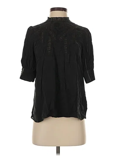 Pre-owned & Other Stories 3/4 Sleeve Blouse In Black