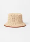 & Other Stories Accent-trim Straw Bucket Hat