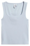 & Other Stories Alba Rib Tank In Blue