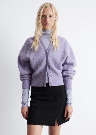 & Other Stories Alpaca-blend Cardigan In Blue