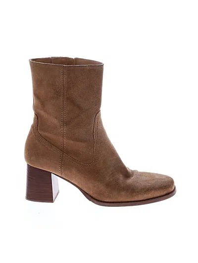 Pre-owned & Other Stories Ankle Boots In Brown