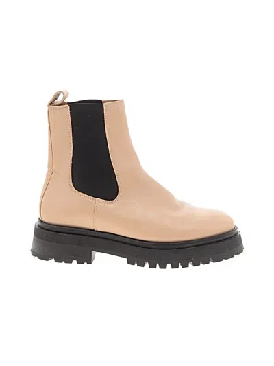Pre-owned & Other Stories Ankle Boots In Tan