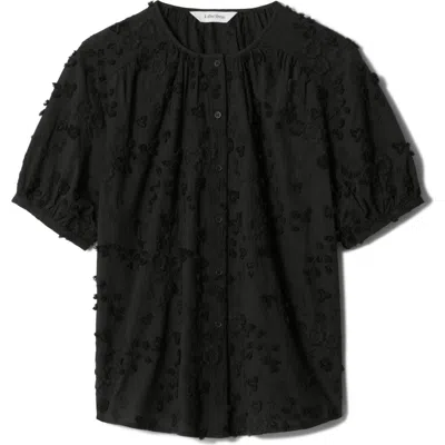 & Other Stories Axelle Floral Jacquard Cotton Button-up Shirt