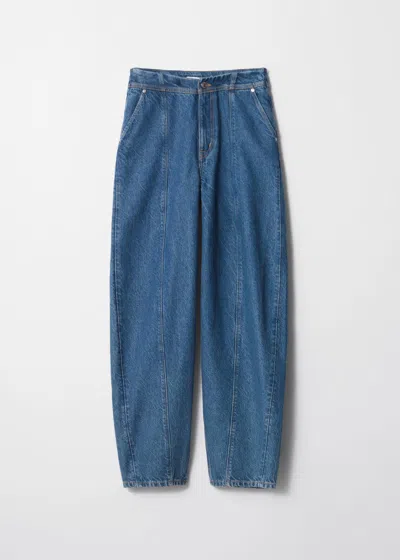 & Other Stories Barrel-leg Jeans In Blue