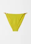 & Other Stories Beaded Bikini Briefs In Yellow