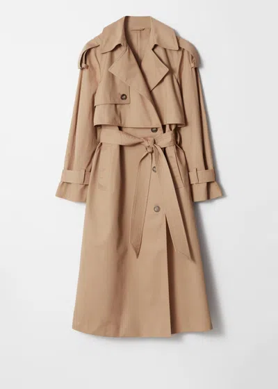 & OTHER STORIES BELTED TRENCH COAT