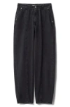 & Other Stories Bloom Cut Barrel Leg Jeans In Blue Medium Dusty