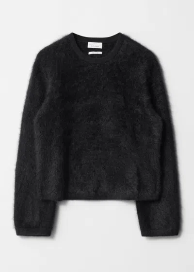 & Other Stories Brushed-cashmere Jumper In Black