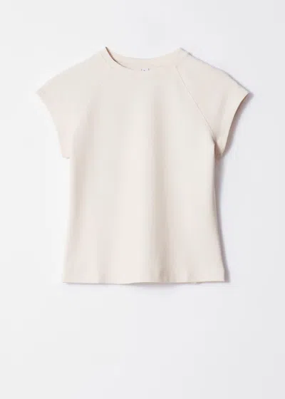 & Other Stories Cap-sleeve T-shirt In Pink