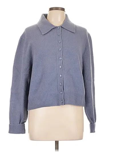 Pre-owned & Other Stories Cardigan Sweater In Blue