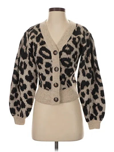 Pre-owned & Other Stories Cardigan Sweater In Brown