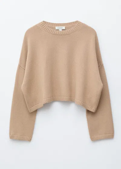 & Other Stories Cashmere And Cotton Jumper In Neutral