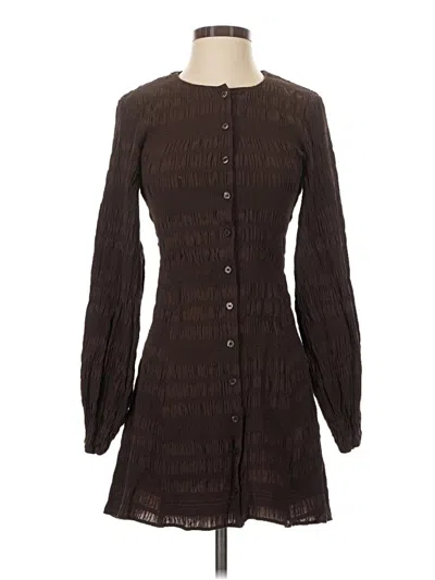 Pre-owned & Other Stories Casual Dress In Brown