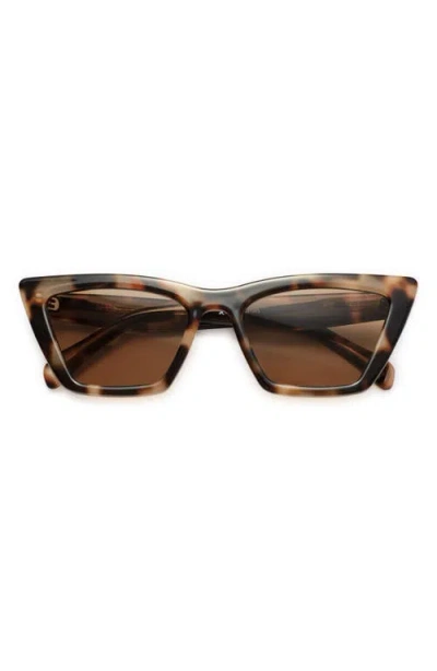 & Other Stories Cat Eye Sunglasses In Brown