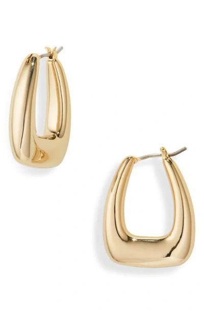 & Other Stories Chunky Oval Hoop Earrings