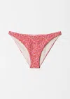 Shop & Other Stories Classic Bikini Bottoms In Orange
