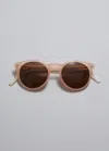 & Other Stories Classic Round Frame Sunglasses In Pink