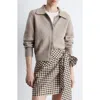 & Other Stories Collared Cardigan In Neutral