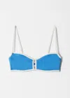 & Other Stories Contrast-trim Bikini Top