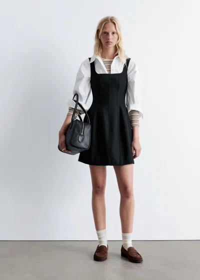 & Other Stories Corset Mini Dress In White