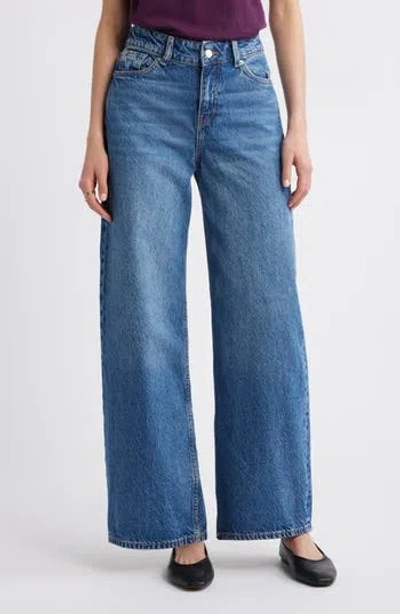 & Other Stories Wide-leg Jeans In Blue