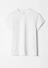 & Other Stories Crewneck Cotton T-shirt In White