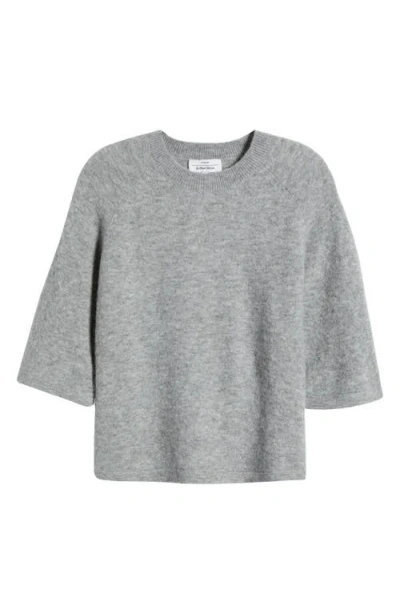 & Other Stories Crewneck Sweater In Grey Medium Dusty