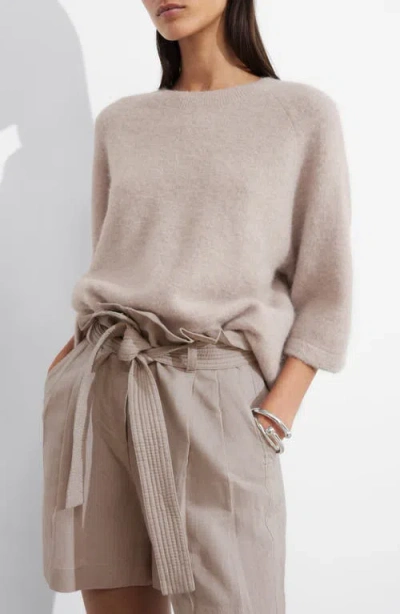 & Other Stories Crewneck Sweater In Mole Dusty Light