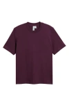 & Other Stories Crewneck T-shirt In Lilac Purple Dark