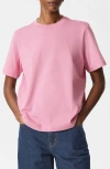 & Other Stories Crewneck T-shirt In Pink Light