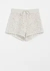 & Other Stories Crocheted Shorts