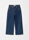 & Other Stories Cropped Wide-leg Jeans In Blue